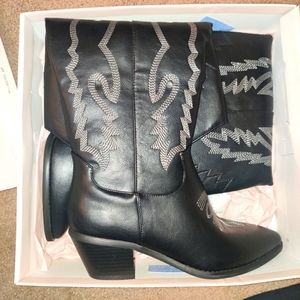 Tall cowgirl boots